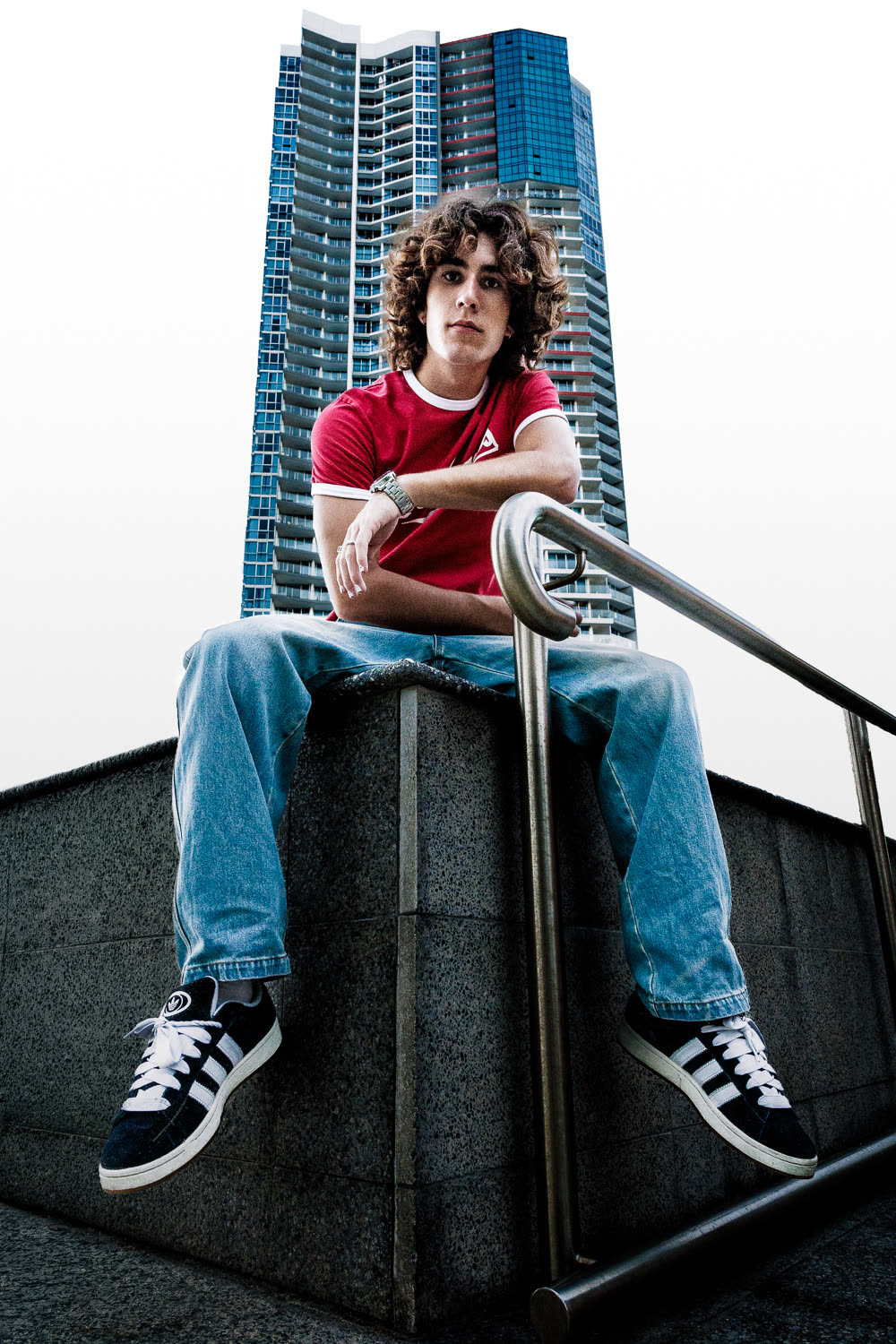 MYLES, urban Gold Coast backdrop